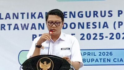 Ketua PWI Ciamis 2025-2028, Anthika Asmara