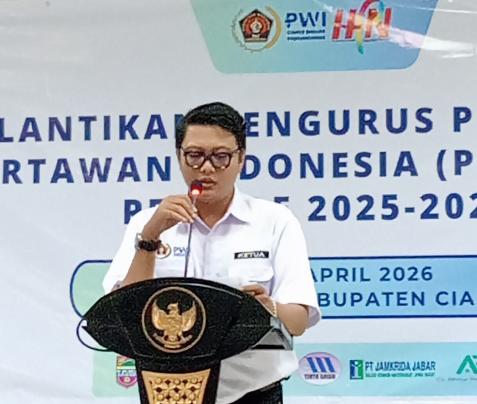 Ketua PWI Ciamis 2025-2028, Anthika Asmara