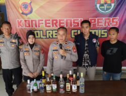 Polres Ciamis Bongkar Gudang Miras Ilegal, Tiga Pelaku Diamankan