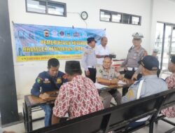Jelang May Day, Polres Garut Cek Kelayakan Bus dan Kesehatan Kru di Terminal Guntur