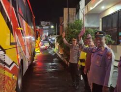 2.600 Buruh Garut Berangkat ke Monas, Polres Lakukan Pengawalan Ketat