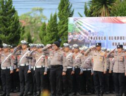527 Personel Gabungan Siaga, Kapolres Garut Pimpin Apel Pengamanan Aksi May Day