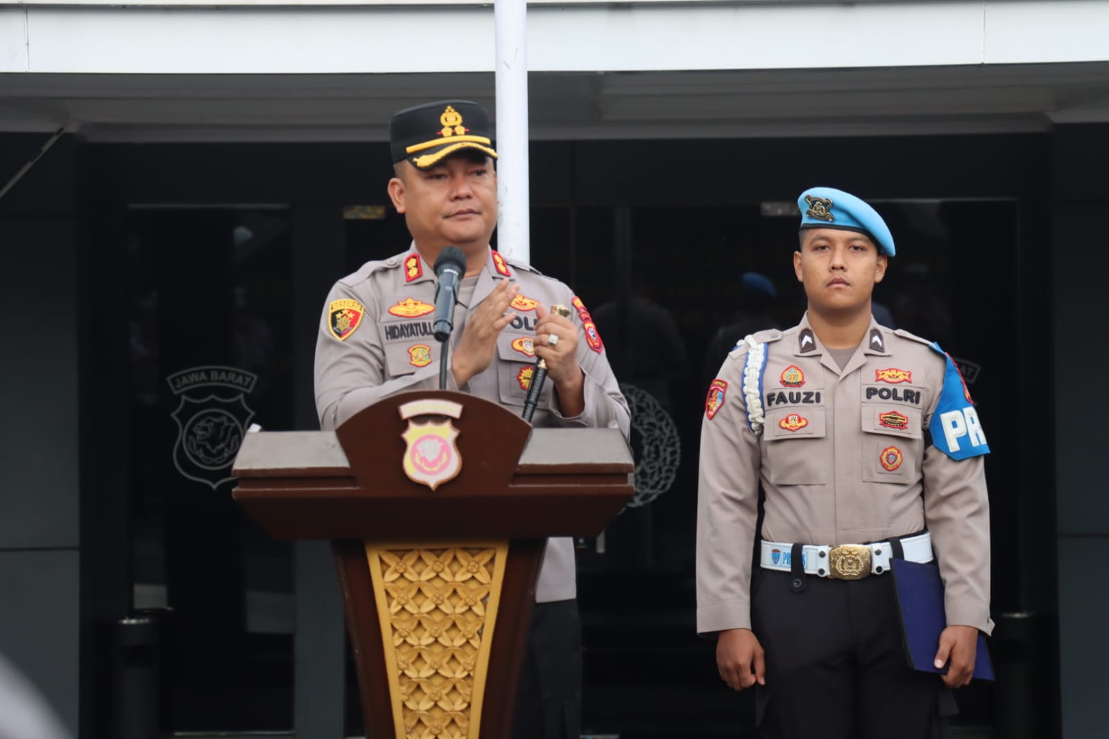 Kapolres Ciamis AKBP H. Hidayatullah S.H.,S.I .K