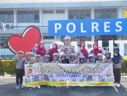 Polres Garut Tanamkan Edukasi Keselamatan Berlalu Lintas Sejak Dini