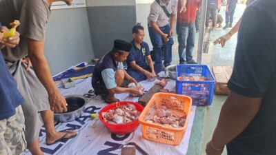 Sinergi di Balik Tembok Lapas Ciamis: Petugas dan Warga Binaan Rayakan Iduladha Lewat Swadaya Kurban