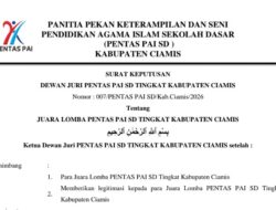 Cikoneng Juara Umum! Ini Daftar Lengkap Pemenang Pentas PAI SD Ciamis 2026