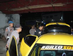 Polres Ciamis Intensifkan KRYD, Empat Orang Terjaring Saat Konsumsi Miras
