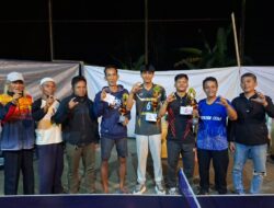 Nasol Cup 2026 Makin Semarak, Turnamen Tenis Meja Jadi Ajang Bangkitkan Semangat Warga