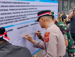 Bukan Sekedar Apel, Polres Ciamis Satukan Kekuatan Jaga Persatuan dan Kondusivitas