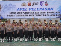 Kapolres Tasikmalaya Kota Beri Semangat Peserta LKBB Pocil dan Smart Student PKS