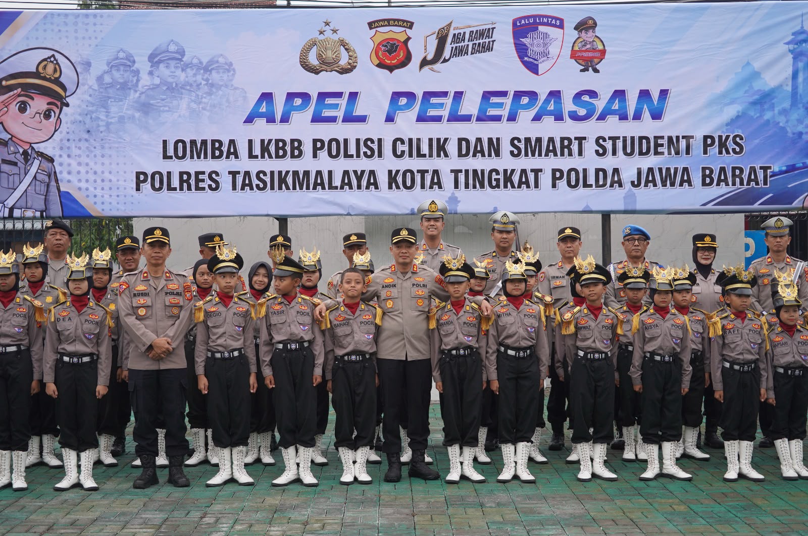 Pocil Polres Tasikmalaya Kota, foto ( Humas Polres Tasikmalaya Kota)