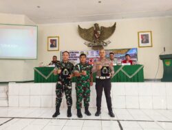 Sat Lantas Ciamis Bekali Prajurit TNI Teknik Aman Berkendara