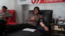 Satlantas Polres Garut Gelar Donor Darah Sambut HUT Lantas ke-71