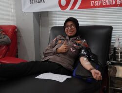 Satlantas Polres Garut Gelar Donor Darah Sambut HUT Lantas ke-71