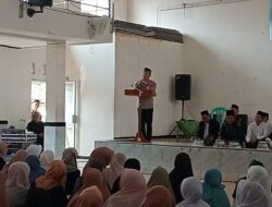 Kapolres Ciamis Ajak Warga Cikoneng Bijak Bermedia Sosial Di Maulid Nabi Muhammad SAW