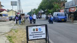 Sasar Ratusan Kendaraan, Sat Lantas Polres Ciamis Gelar KTMDU  di Panumbangan